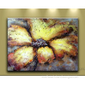 Modern Hand-Painted Wall Floral Art Oil Painting (FL1-016)